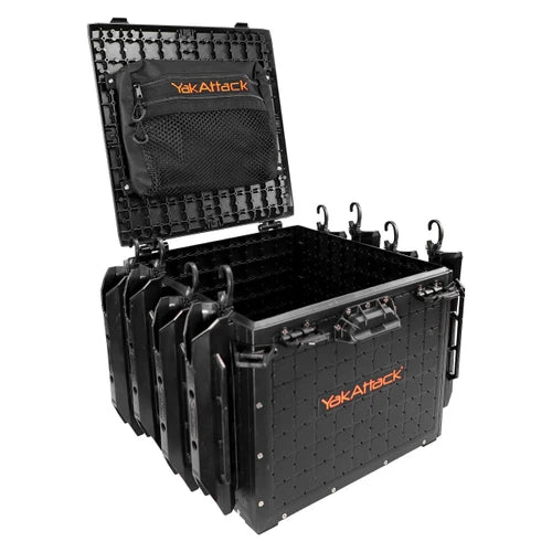 Yak Attack BlackPak Pro Kayak Fishing Crate 16"x16"